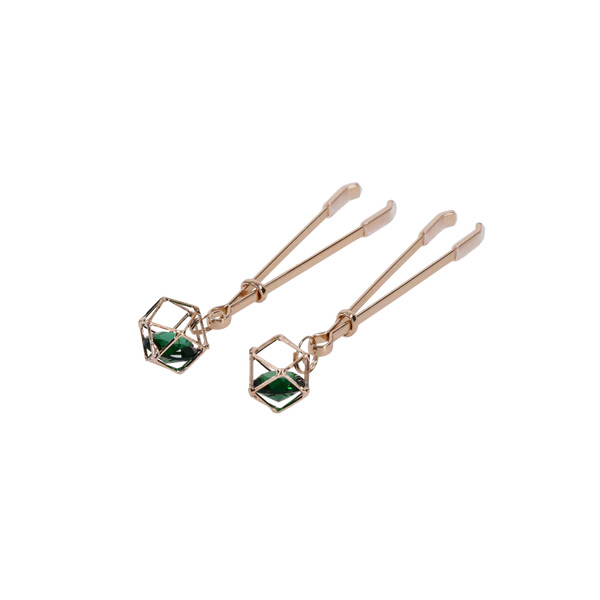 Indica Crystal Nipple Clips