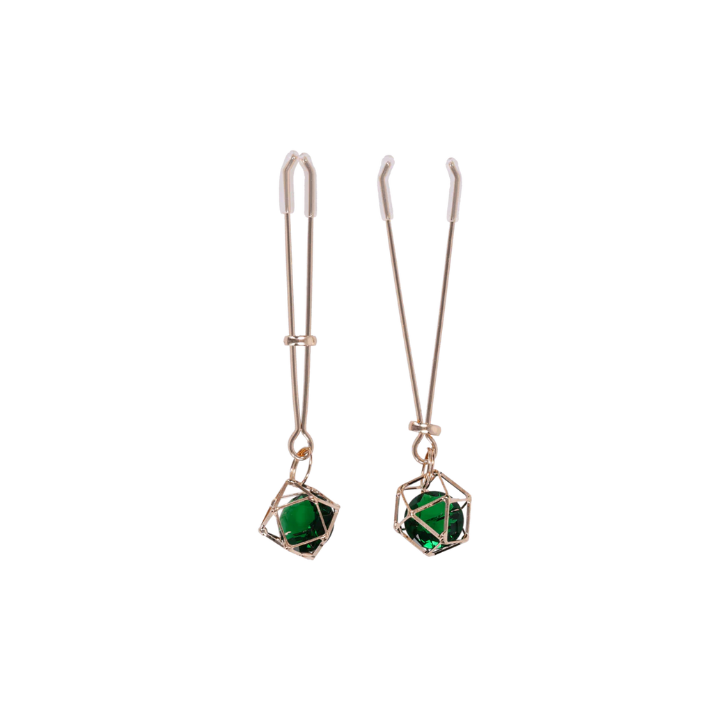 Indica Crystal Nipple Clips