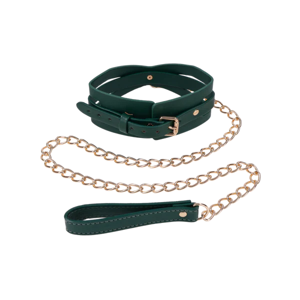 Indica Cutout Collar and Leash