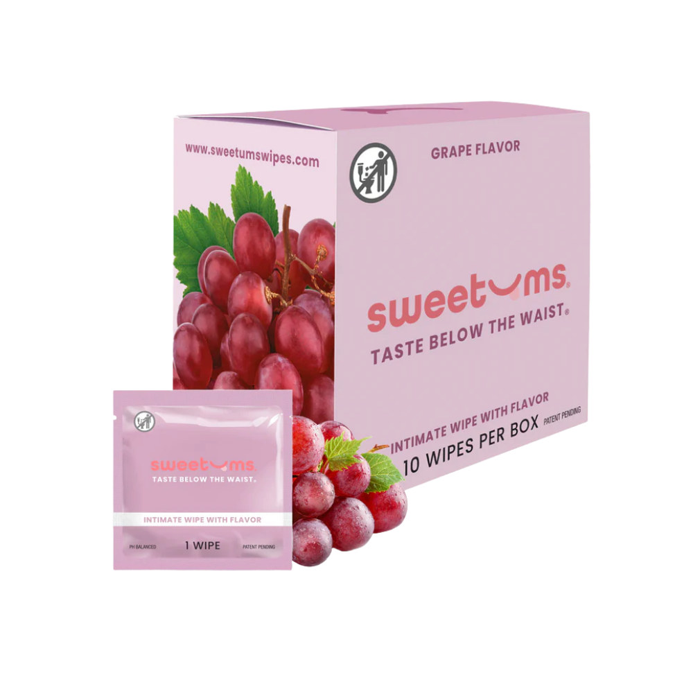 Sweetums Flavored Wipes (For Her)