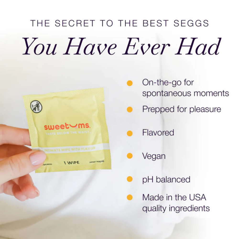 Sweetums Flavored Wipes (For Her)